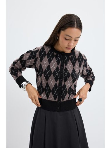 ژاکت زنانه کدریه باشتورک اورجینال | S000436269 Kadriye Baştürk