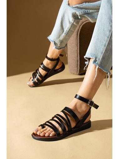 صندل زنانه پمبه پوتین اورجینال | S000063228 Pembe Potin