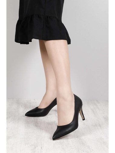 کفش پاشنه میخی زنانه گوندری اورجینال | S000048142 GÖNDERİ(R)