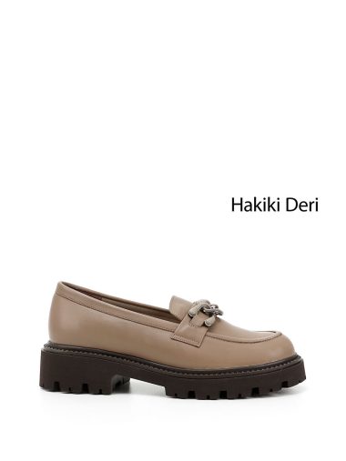 کفش لوفر(راحتی) زنانه گوندری اورجینال | S000352478 GÖNDERİ(R)