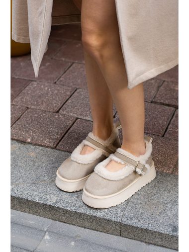 بابت زنانه پمبه پوتین اورجینال | S000326583 Pembe Potin