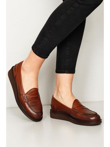 کفش لوفر(راحتی) زنانه گوندری اورجینال | S000054304 GÖNDERİ(R)