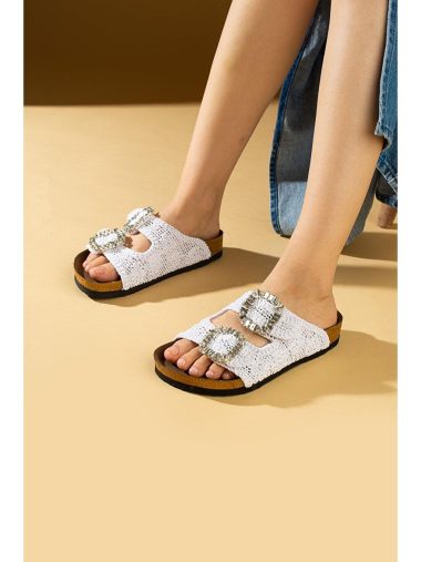 دمپایی زنانه پمبه پوتین اورجینال | S000215662 Pembe Potin