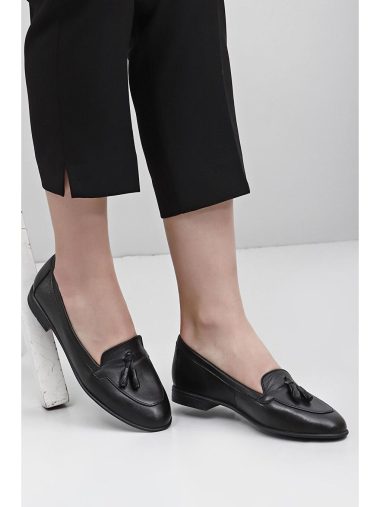 کفش لوفر(راحتی) زنانه گوندری اورجینال | S000053433 GÖNDERİ(R)