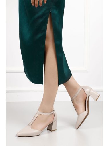 کفش پاشنه بلند زنانه گوندری اورجینال | S000065395 GÖNDERİ(R)