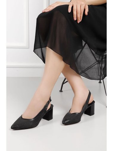 کفش پاشنه بلند زنانه گوندری اورجینال | S000051120 GÖNDERİ(R)