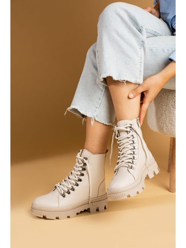 بوت زنانه پمبه پوتین اورجینال | S000266957 Pembe Potin