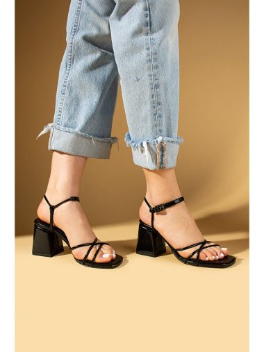 کفش پاشنه بلند زنانه پمبه پوتین اورجینال | S000373571 Pembe Potin