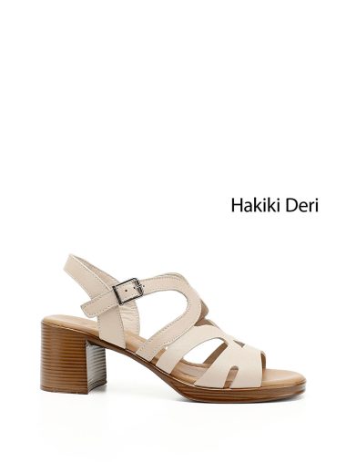 کفش پاشنه بلند زنانه گوندری اورجینال | S000370195 GÖNDERİ(R)