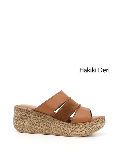 دمپایی زنانه گوندری اورجینال | S000387076 GÖNDERİ(R)