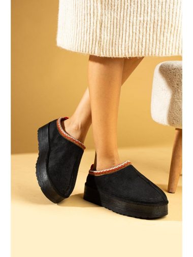 دمپایی خانگی زنانه پمبه پوتین اورجینال | S000083009 Pembe Potin