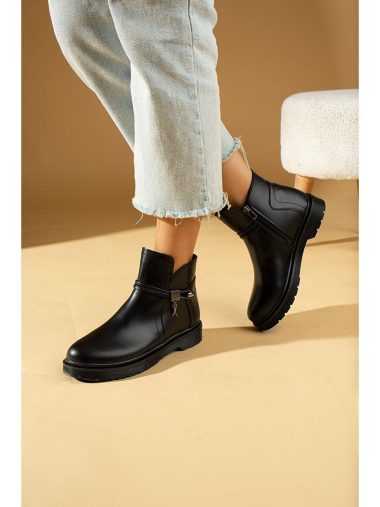 بوت زنانه پمبه پوتین اورجینال | S000089921 Pembe Potin