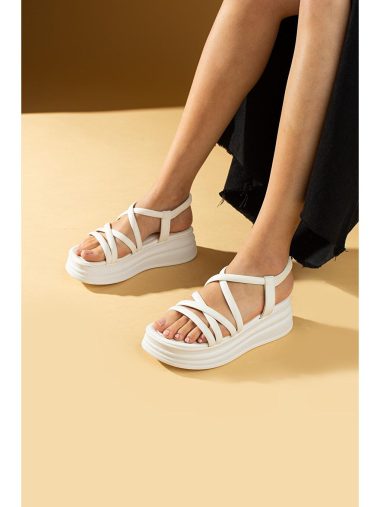 صندل زنانه پمبه پوتین اورجینال | S000200803 Pembe Potin