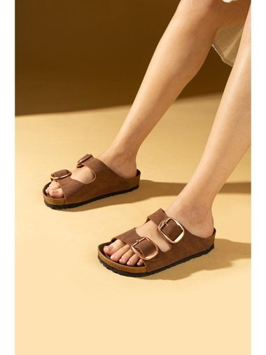 دمپایی زنانه پمبه پوتین اورجینال | S000187607 Pembe Potin