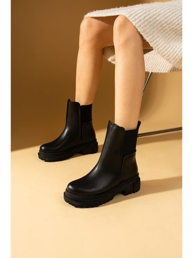 بوت زنانه پمبه پوتین اورجینال | S000334632 Pembe Potin