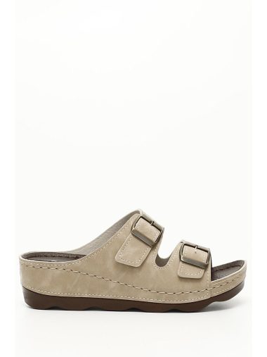 دمپایی زنانه گوندری اورجینال | S000139513 GÖNDERİ(R)