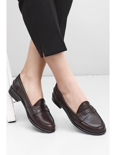 کفش لوفر(راحتی) زنانه گوندری اورجینال | S000054293 GÖNDERİ(R)