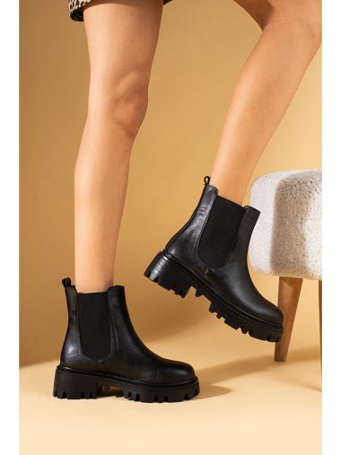 بوت زنانه پمبه پوتین اورجینال | S000311740 Pembe Potin