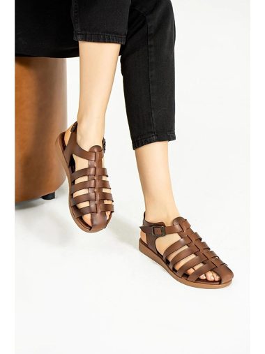 صندل زنانه پمبه پوتین اورجینال | S000061499 Pembe Potin