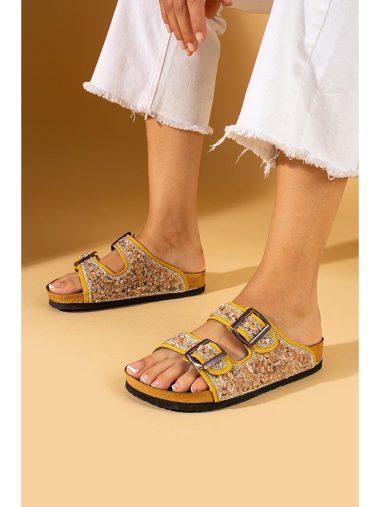 دمپایی زنانه پمبه پوتین اورجینال | S000233171 Pembe Potin