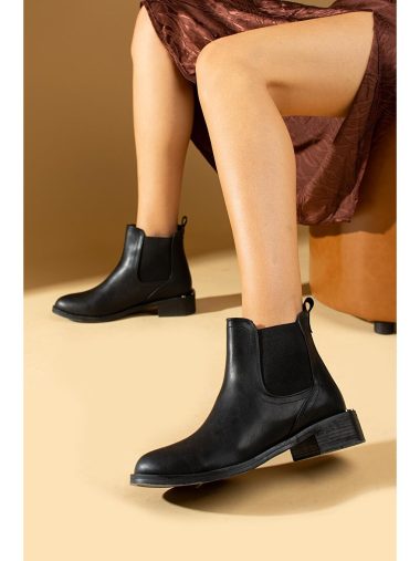 بوت زنانه پمبه پوتین اورجینال | S000065066 Pembe Potin