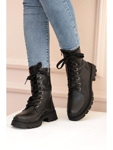 بوت زنانه پمبه پوتین اورجینال | S000063344 Pembe Potin