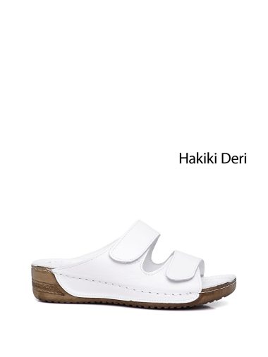 دمپایی زنانه گوندری اورجینال | S000394205 GÖNDERİ(R)