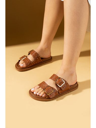 دمپایی زنانه پمبه پوتین اورجینال | S000373567 Pembe Potin