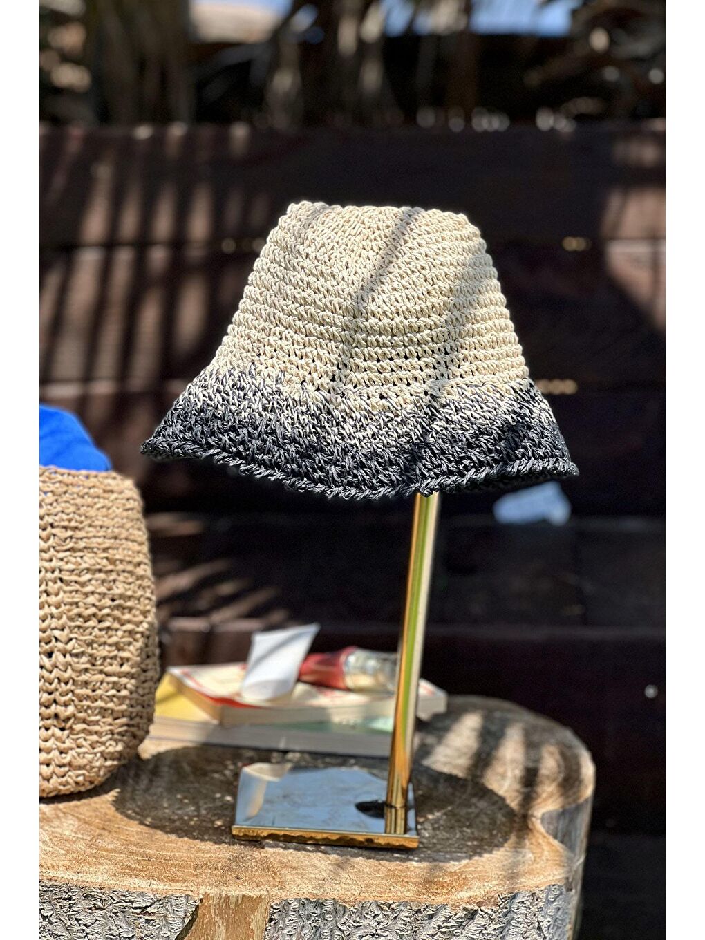 کلاه حصیری  مارینا