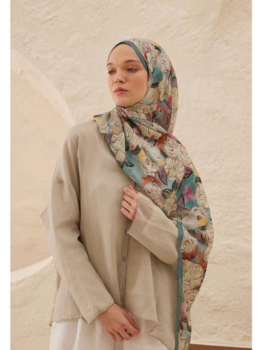 شال زنانه فرش اسکارف اورجینال | S000458295 Fresh Scarfs