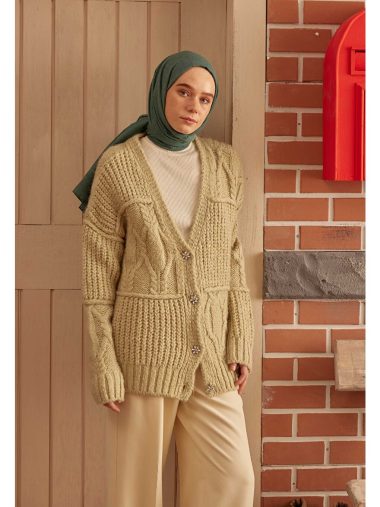 شال زنانه فرش اسکارف اورجینال | S000420393 Fresh Scarfs