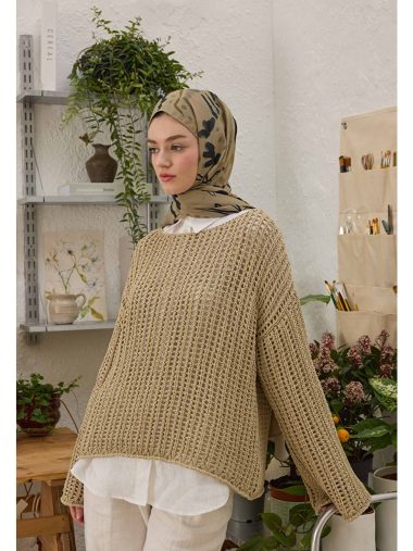 شال زنانه فرش اسکارف اورجینال | S000420351 Fresh Scarfs