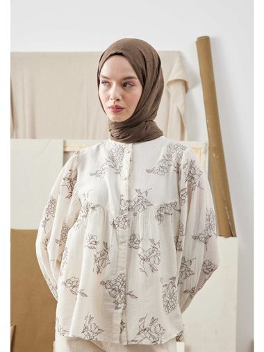 شال زنانه فرش اسکارف اورجینال | S000420480 Fresh Scarfs