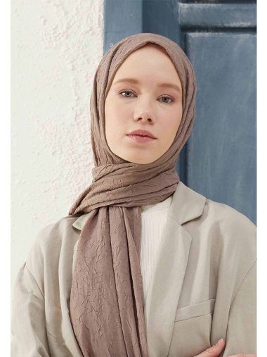 شال زنانه فرش اسکارف اورجینال | S000420480 Fresh Scarfs