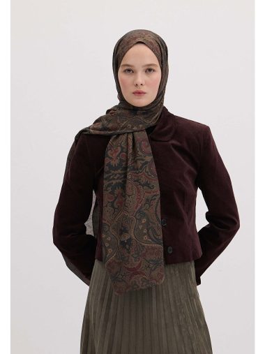 شال زنانه فرش اسکارف اورجینال | S000458366 Fresh Scarfs