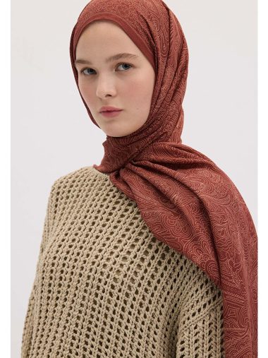 شال زنانه فرش اسکارف اورجینال | S000458425 Fresh Scarfs