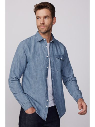 پیراهن جین مردانه تودورز اورجینال |  TUDORS