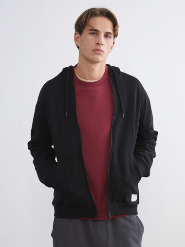 سویشرت زیپ دار مردانه ایکس ساید اورجینال |  XSIDE