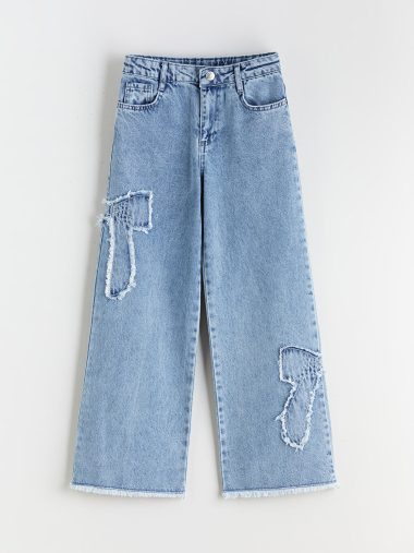 شلوار جین دخترانه ال سی  وایکیکی اورجینال |  LCW Kids