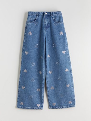 شلوار جین دخترانه ال سی  وایکیکی اورجینال |  LCW Kids