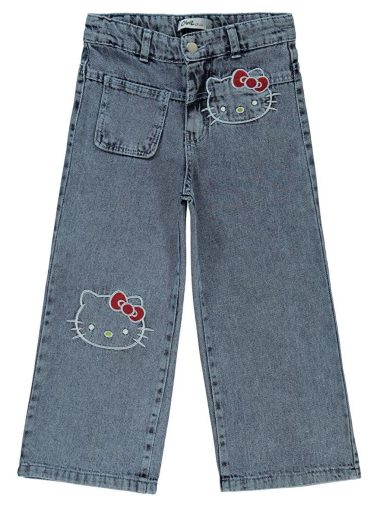 شلوار جین دخترانه سلام کیتی اورجینال |  سلام کیتی