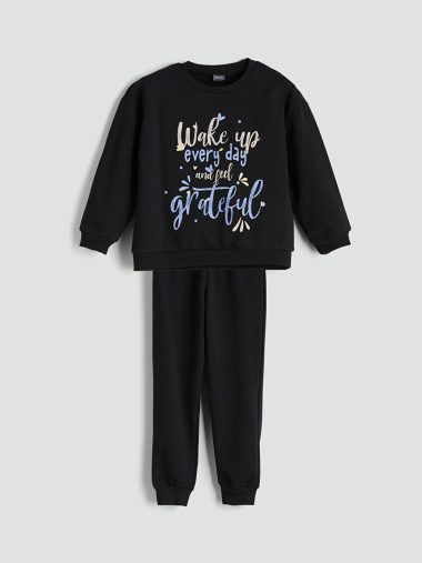 ست پیژامه دخترانه ال سی وایکیکی اورجینال |  LCW ECO