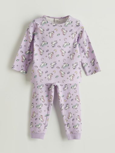 ست پیژامه دخترانه ال سی وایکیکی اورجینال |  LC WAIKIKI