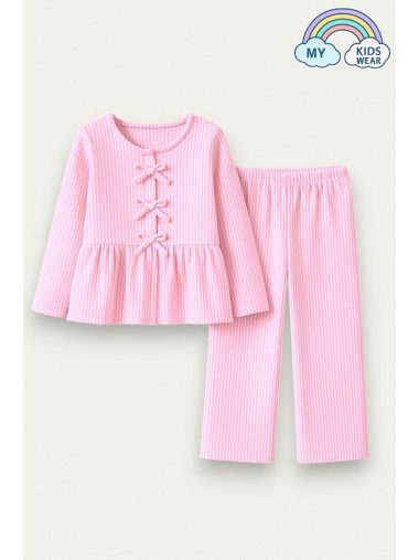 ست پیژامه دخترانه مای کیدز وز اورجینال |  My Kids Wear