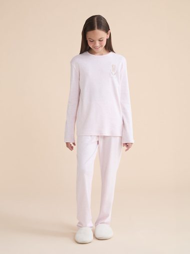 ست پیژامه دخترانه ال سی  وایکیکی اورجینال |  LCW Kids