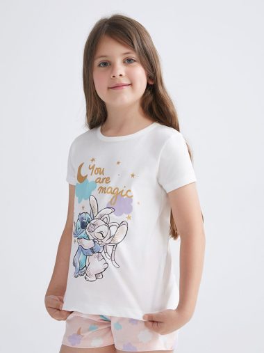 ست پیژامه دخترانه ال سی  وایکیکی اورجینال |  LCW Kids