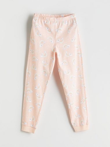 شلوار پیژامه دخترانه ال سی  وایکیکی اورجینال |  LCW Kids