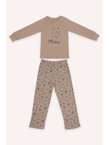 ست پیژامه دخترانه پانچو اورجینال |  پانچو