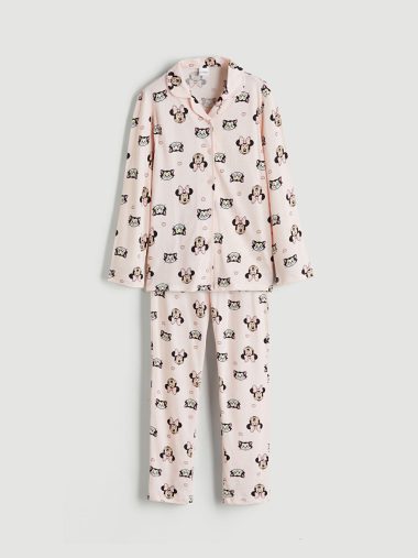 ست پیژامه دخترانه ال سی  وایکیکی اورجینال |  LCW Kids