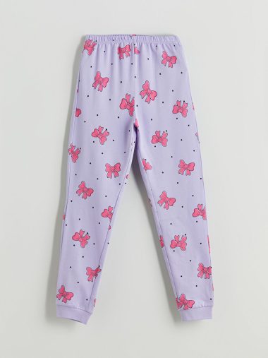 شلوار پیژامه دخترانه ال سی  وایکیکی اورجینال |  LCW Kids